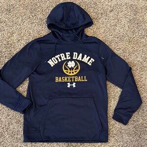 Under Armour Navy Notre Dame Hoodie